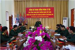 Trung tướng Phùng Sĩ Tấn kiểm tra, chúc tết tại Sư đoàn 346